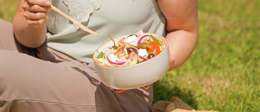 Salade grecque aux farfalle Le Moulin 1704