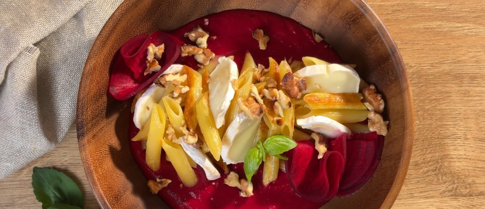 Penne Le Moulin 1704 au chèvre et à la betterave