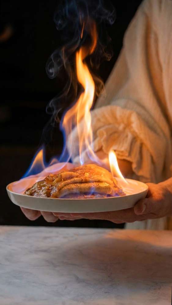 Chandeleur crepe suzette