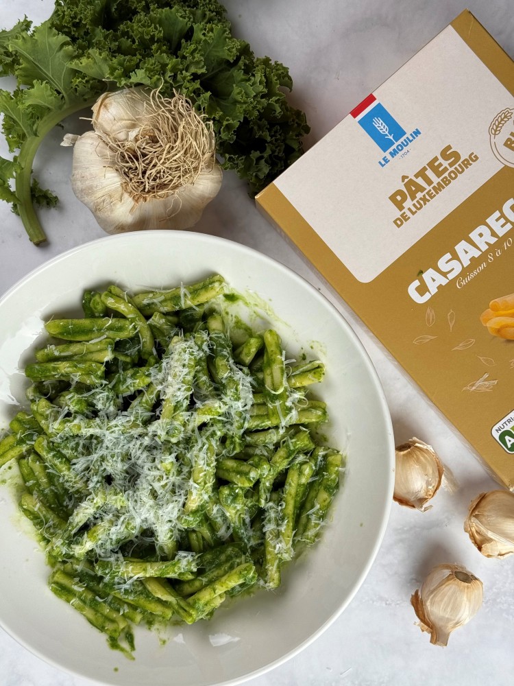 Casarecce kale et parmesan