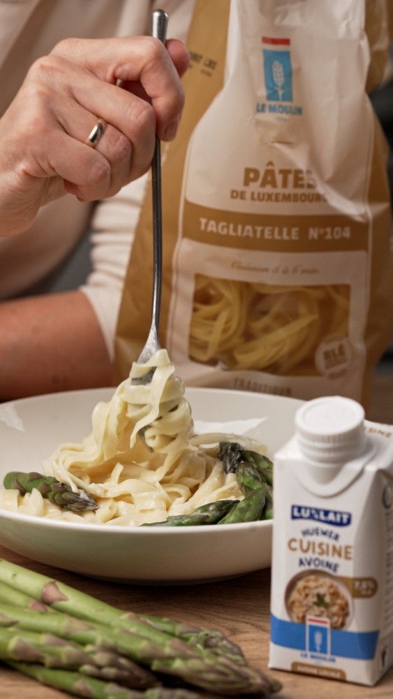 tagliatelles aux asperges