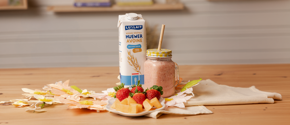 smoothie fraise melon végétal