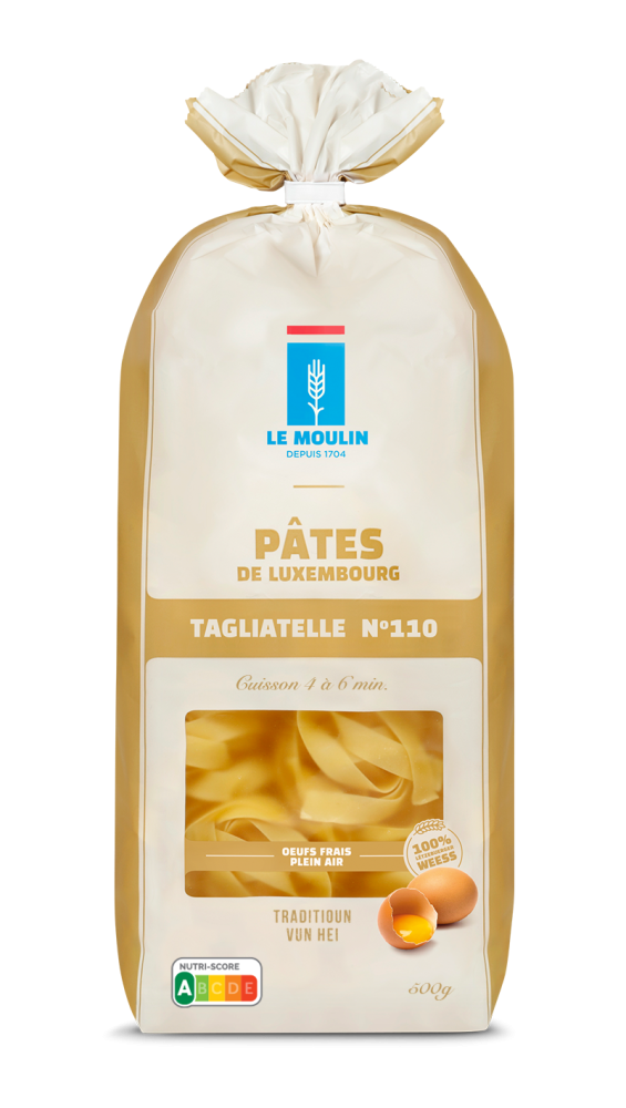 TAGLIATELLE N°110 AUX OEUFS FRAIS - 500 G