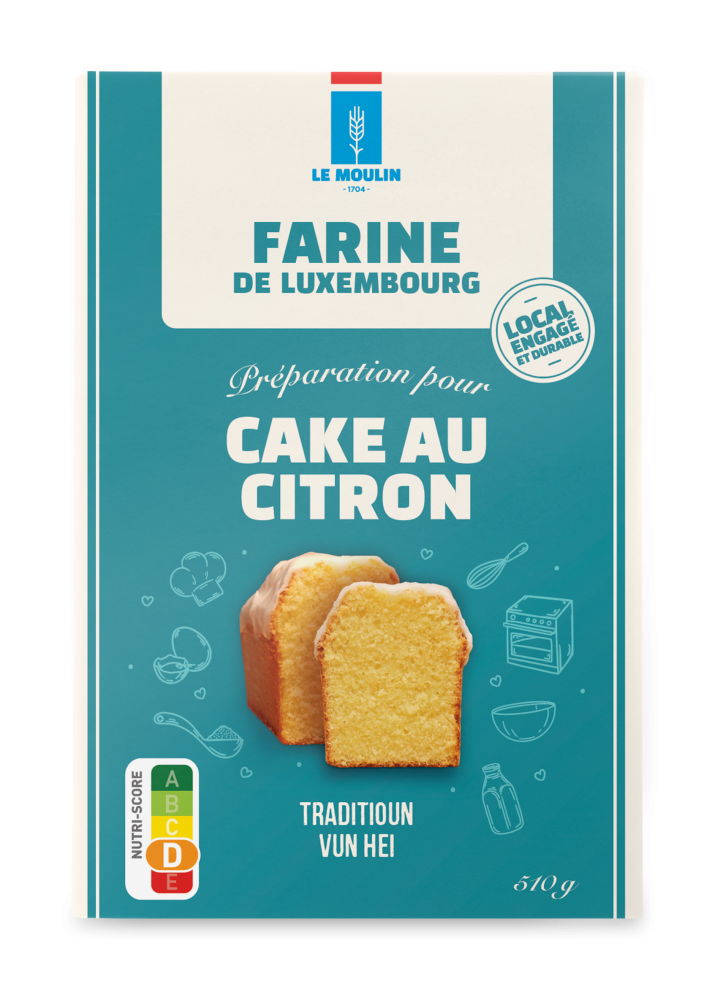 PRÉPARATION POUR CAKE AU CITRON - 510 G