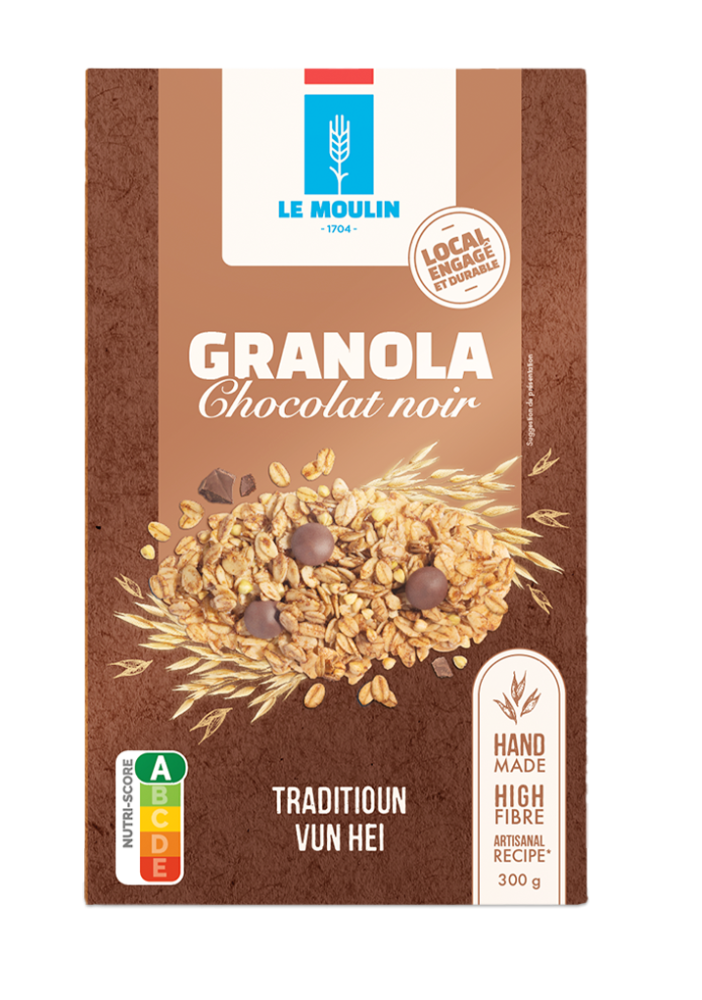 GRANOLA CHOCOLAT NOIR - 300 G