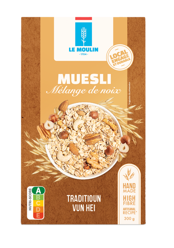 MUESLI MÉLANGE DE NOIX - 300 G