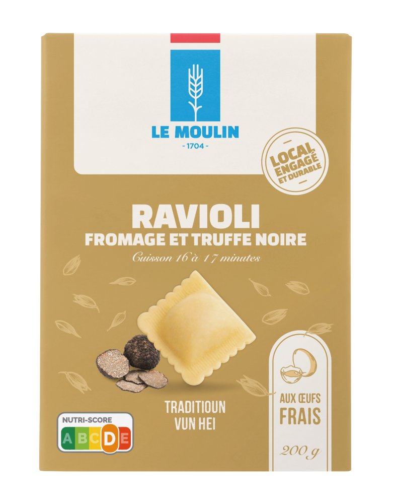 RAVIOLI FROMAGE ET TRUFFE - 200 G
