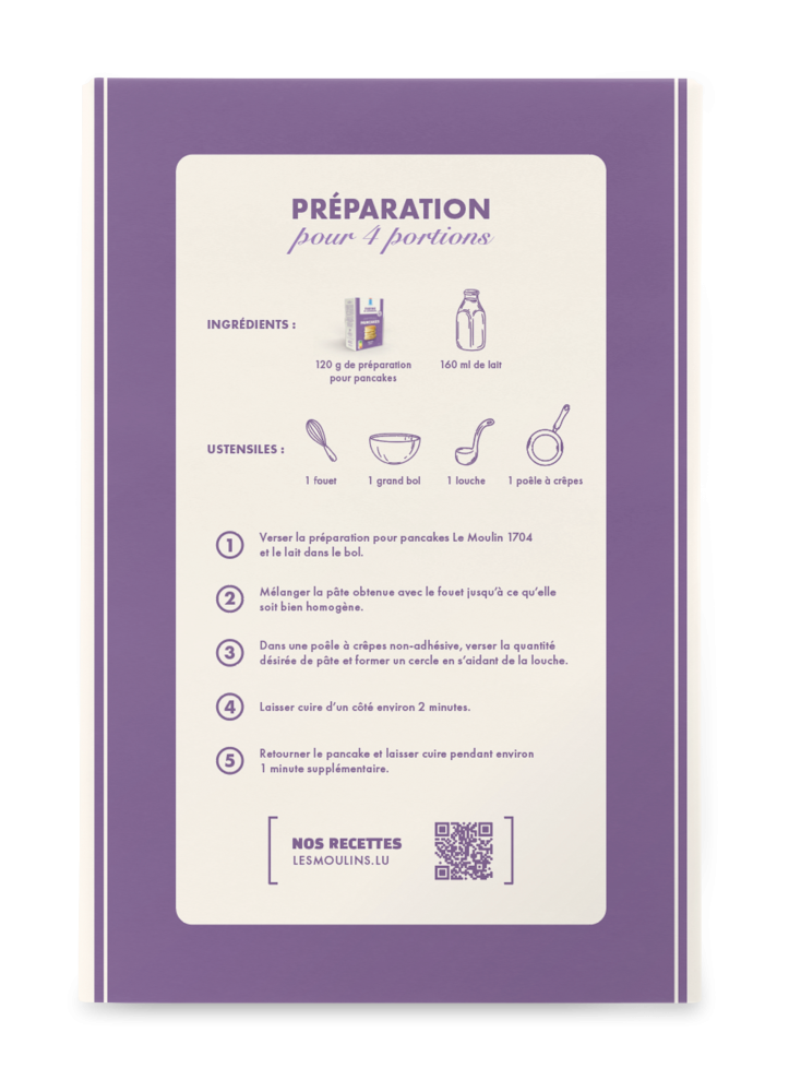 PRÉPARATION POUR PANCAKES - 360 G