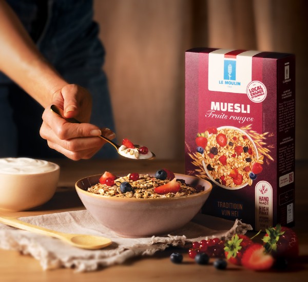 Muesli Fruits Rouges Le Moulin 1704