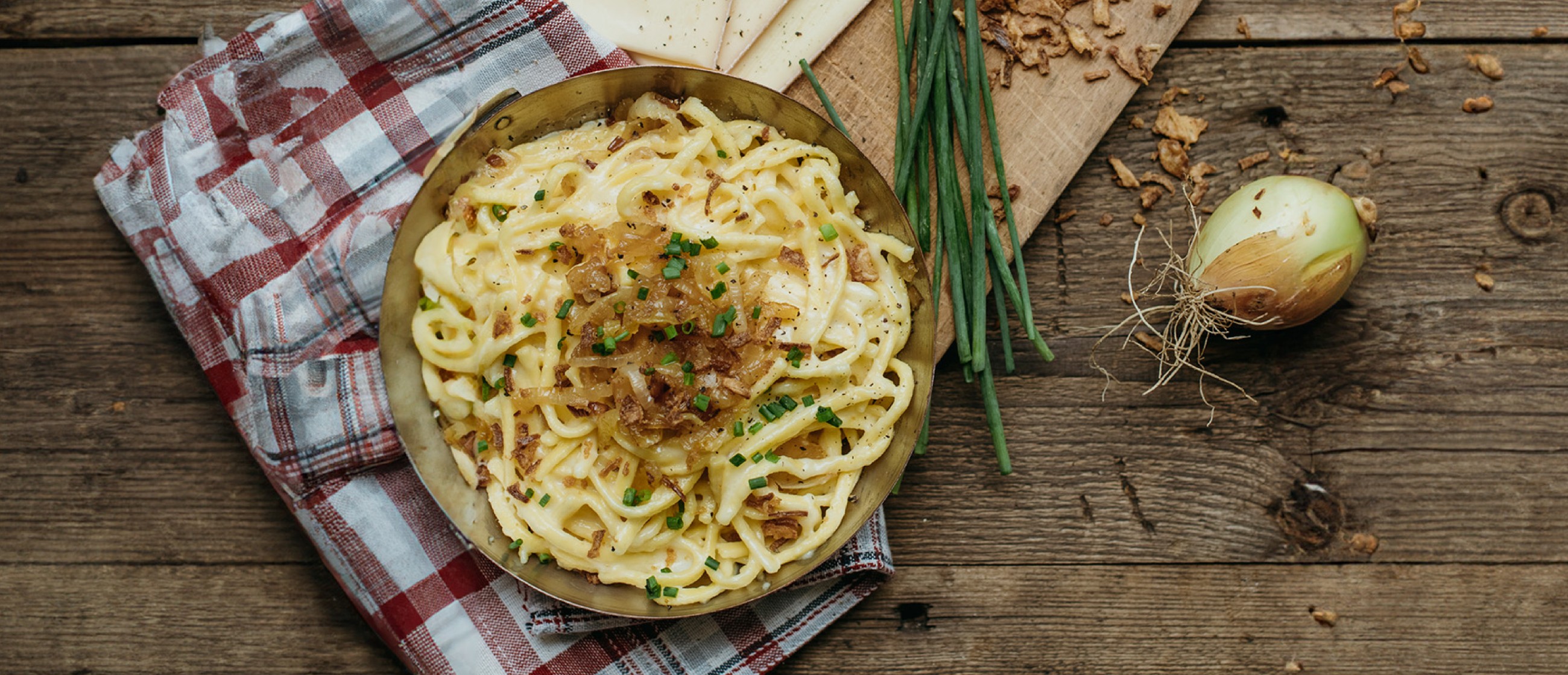 Spätzle Raclette