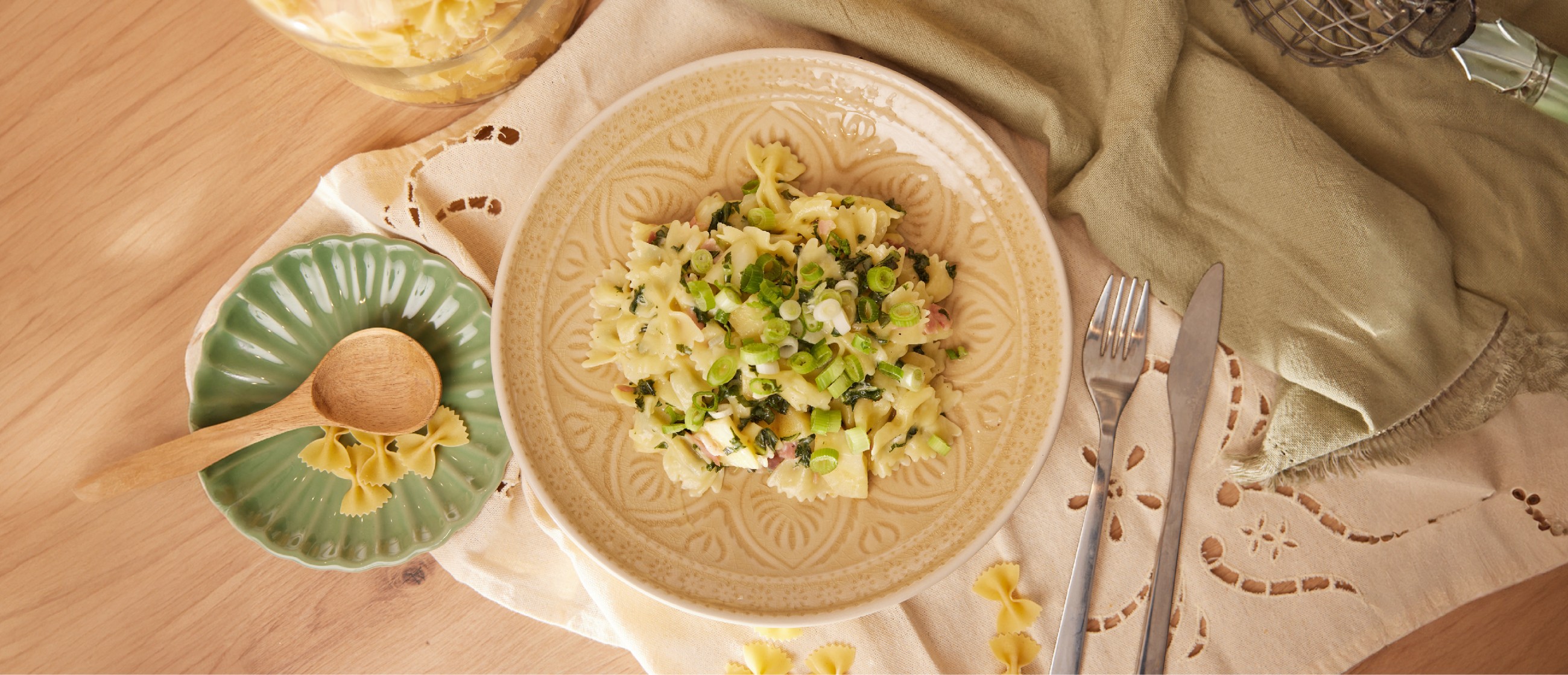 one pot pasta panais chou kale