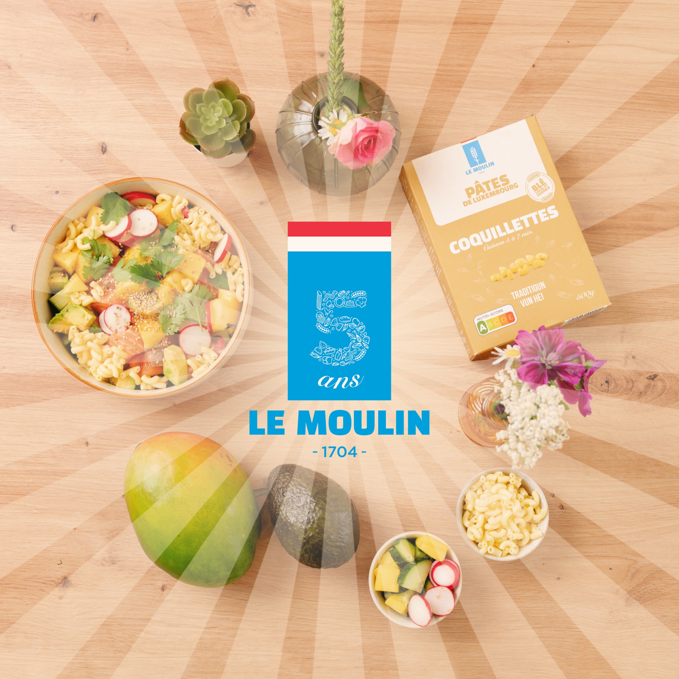 5 ans le moulin 1704