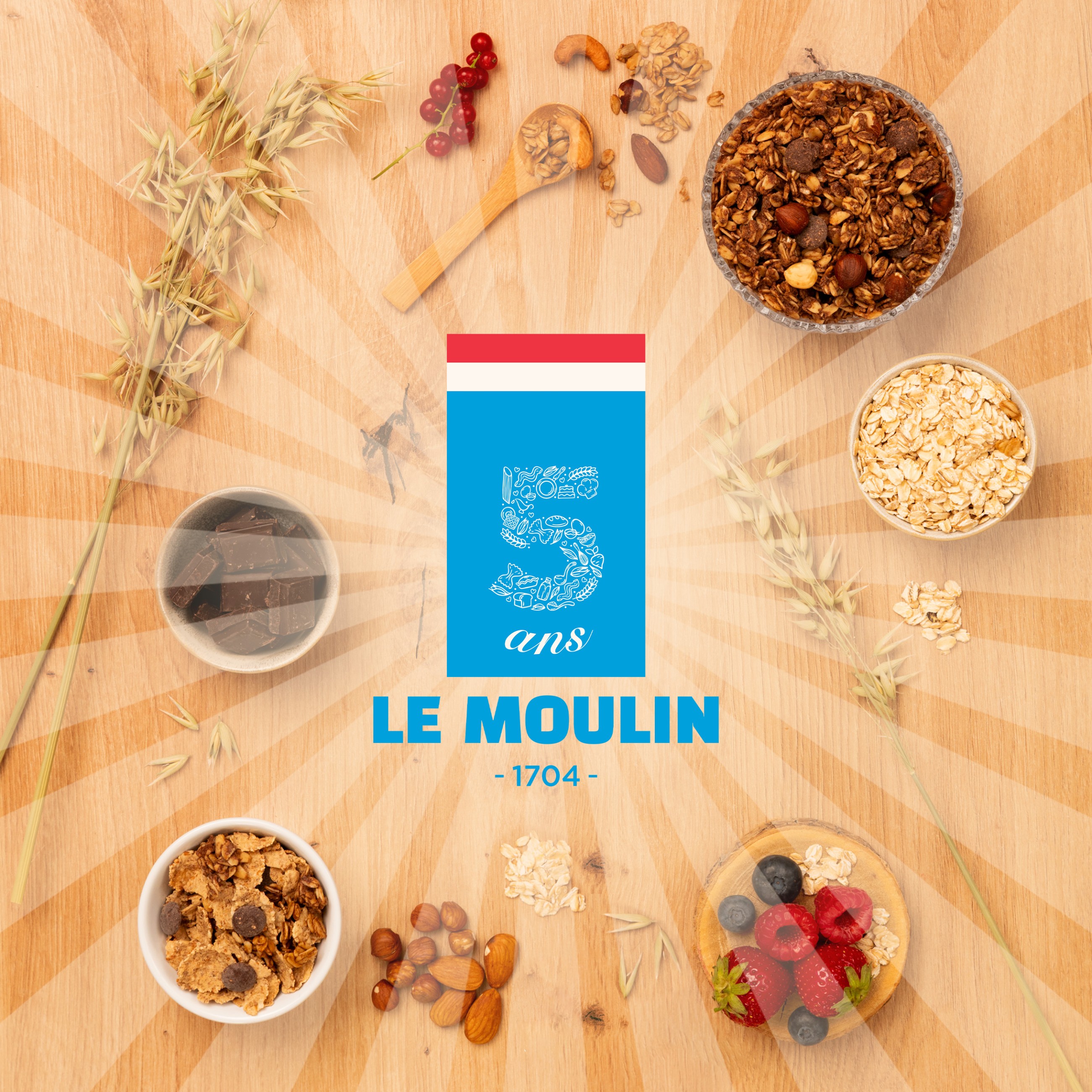 5e période 5 ans le moulin 1704