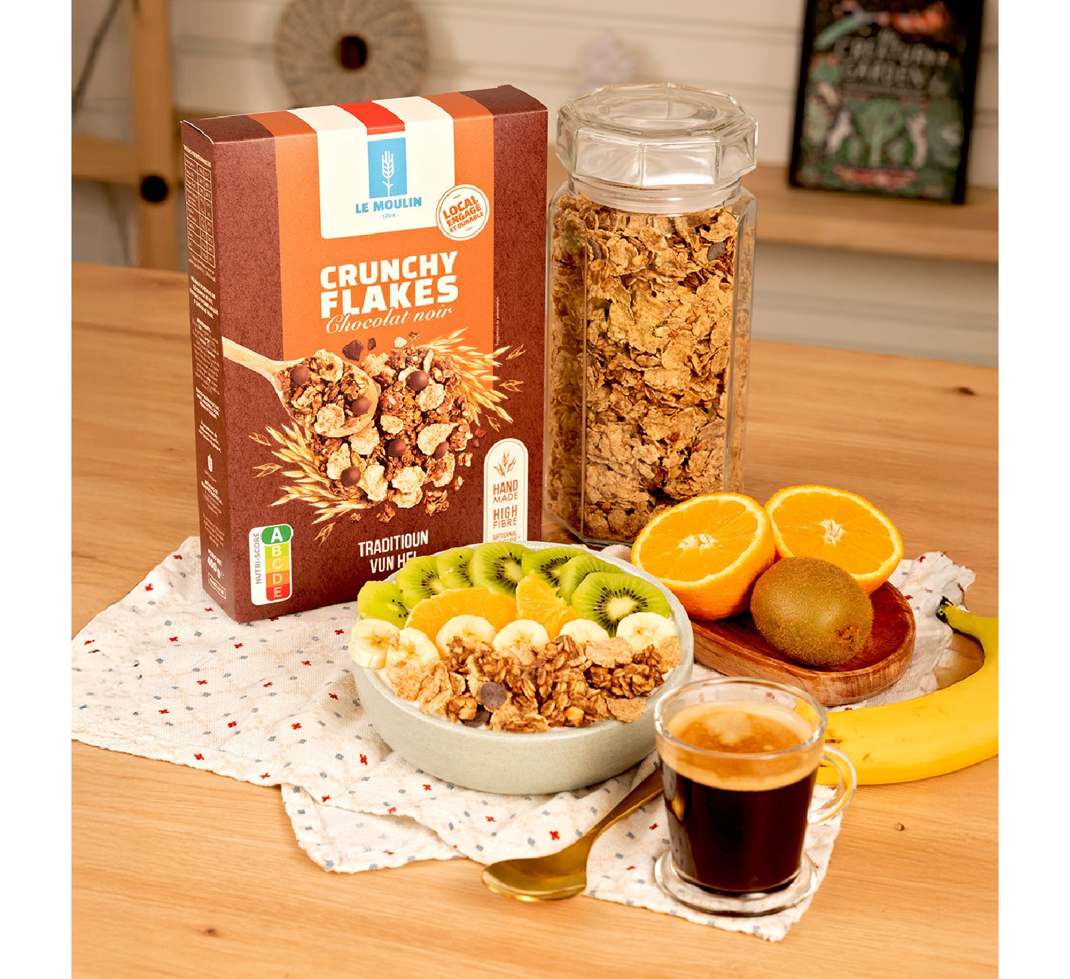 Crunchy Flakes Le Moulin 1704