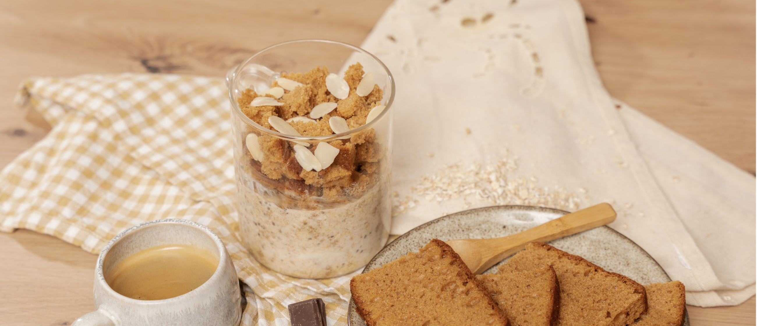 Overnight oats pain d'épices