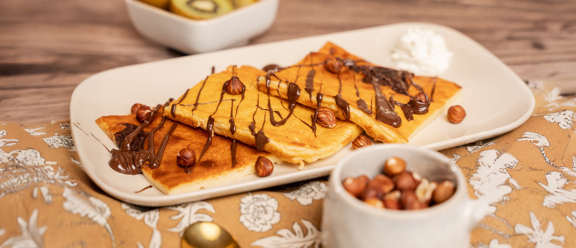 crêpe géante au four