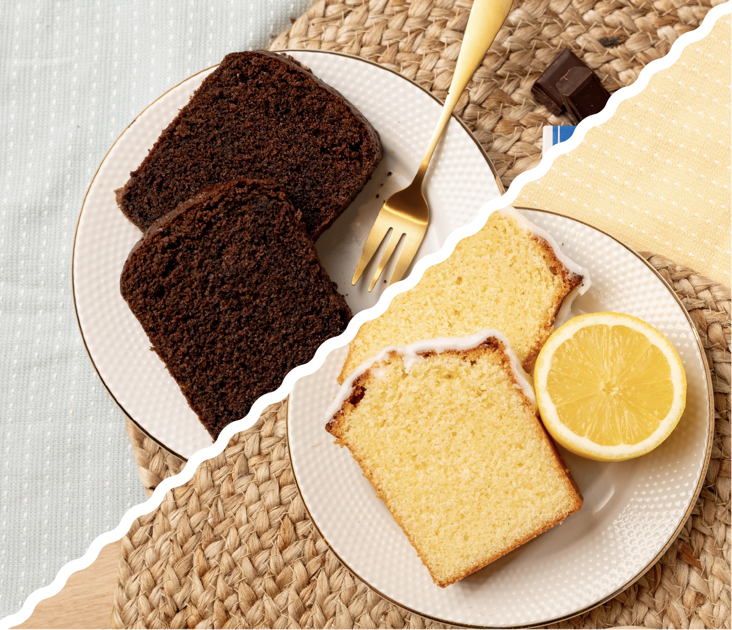 Cake chocolat et citron