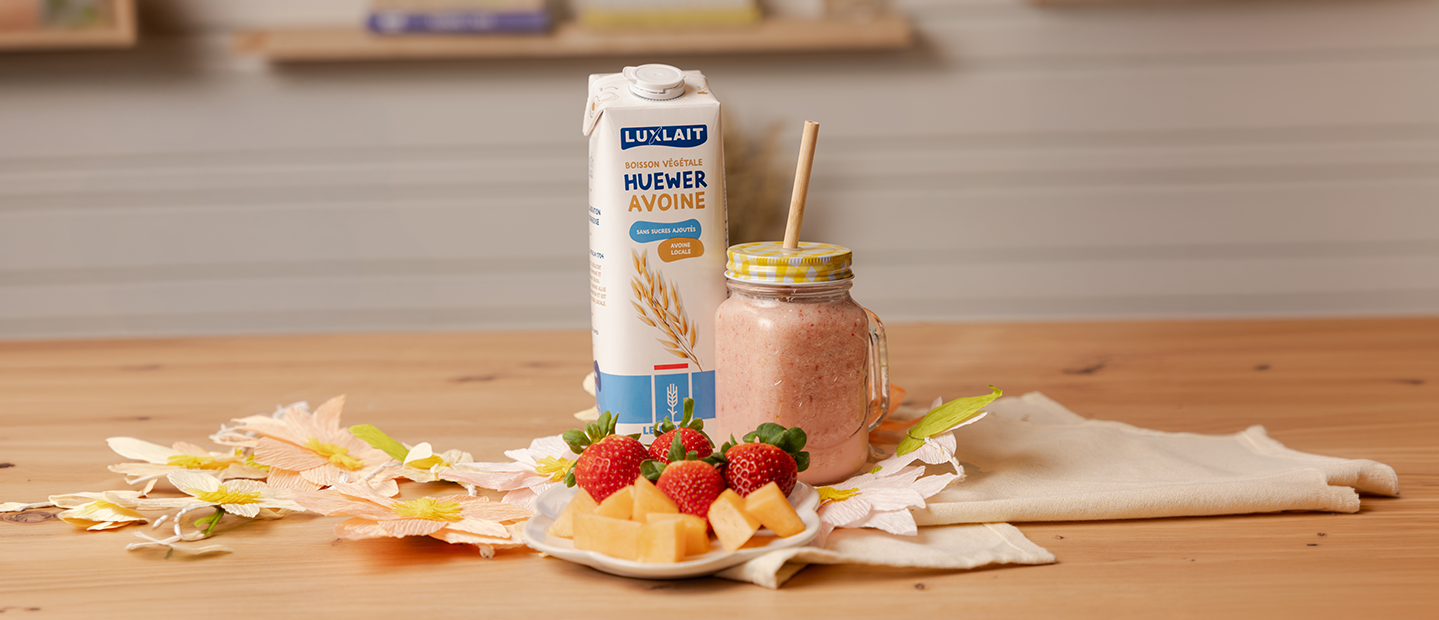 smoothie fraise melon végétal