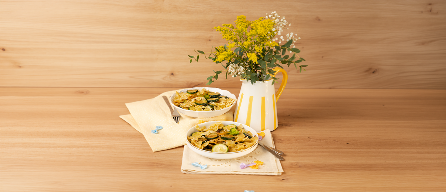 farfalle-courgettes
