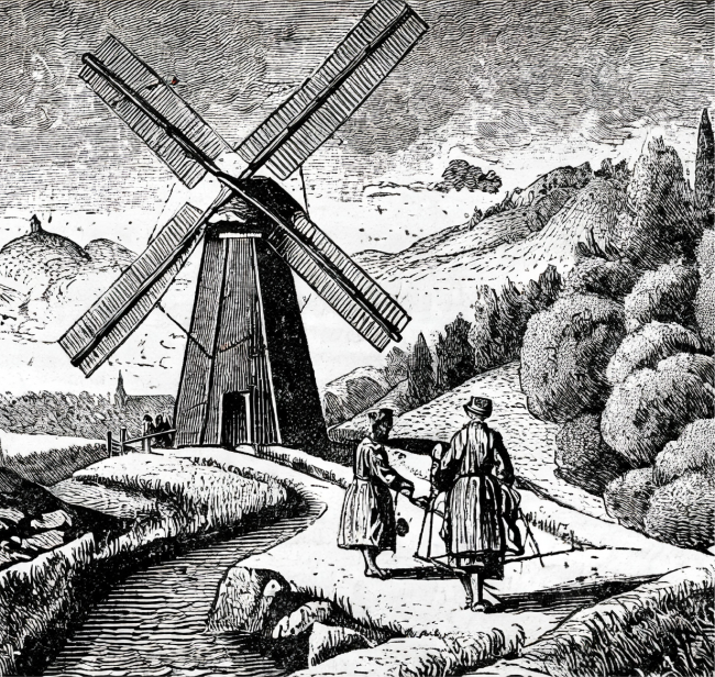 moulin 18e siècle